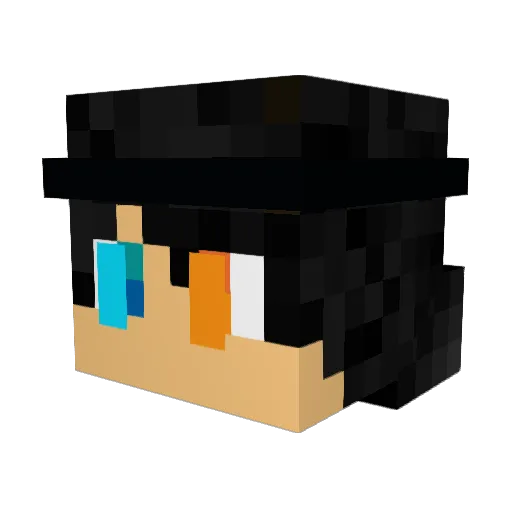 lincoln2582 Minecraft avatar head, 3D render