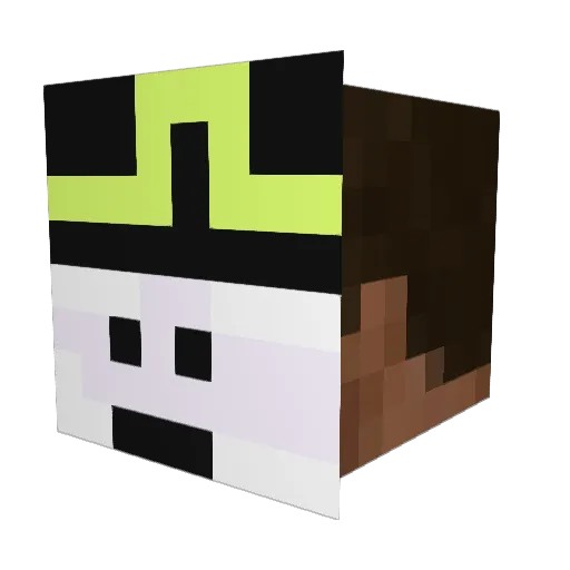 lincoln907 Minecraft avatar head, 3D render