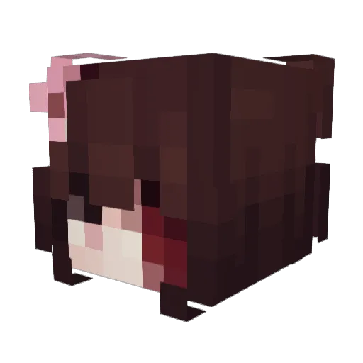 linda1533 Minecraft avatar head, 3D render