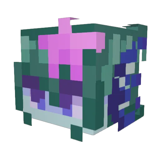 lindesnay Minecraft avatar head, 3D render
