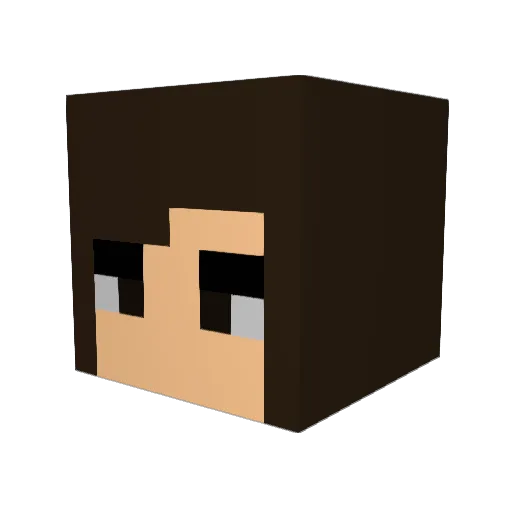 lindinha23 Minecraft avatar head, 3D render