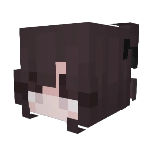 linger666 Minecraft avatar head, 3D render