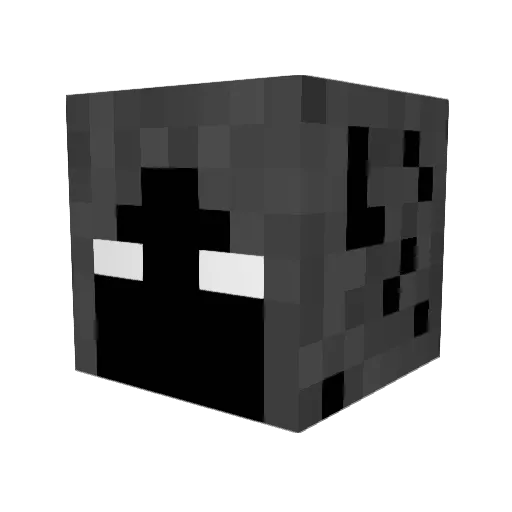 lingling_wentoff Minecraft avatar head, 3D render