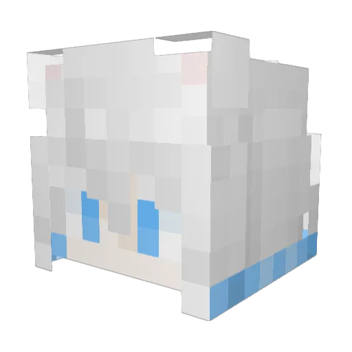 lingyi234 Minecraft avatar head, 3D render