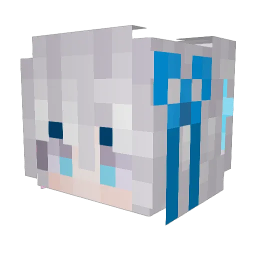 lingyi254 Minecraft avatar head, 3D render