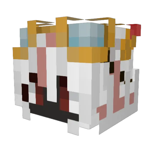 linkerAlso Minecraft avatar head, 3D render