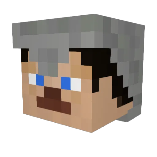 linkin_patrick Minecraft avatar head, 3D render
