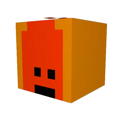 linknez Minecraft avatar head, 3D render