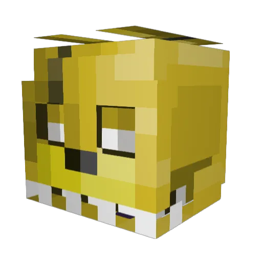 linksterisbad Minecraft avatar head, 3D render