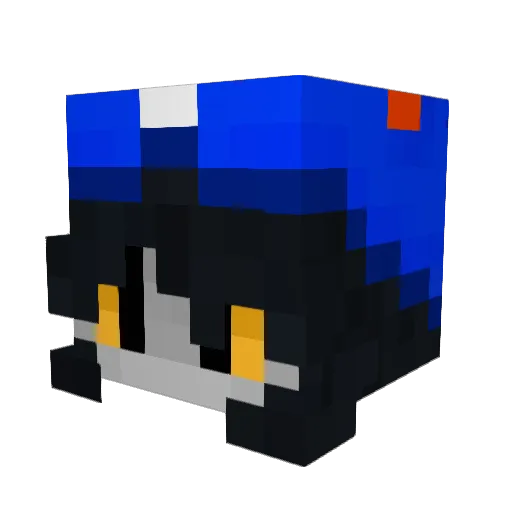 linktry4s Minecraft avatar head, 3D render