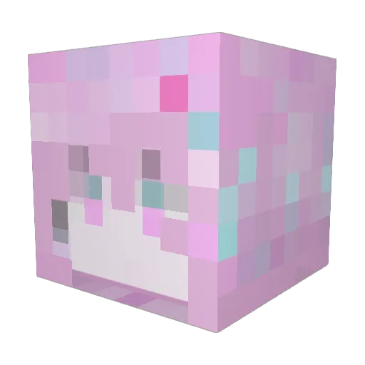 linli7723 Minecraft avatar head, 3D render