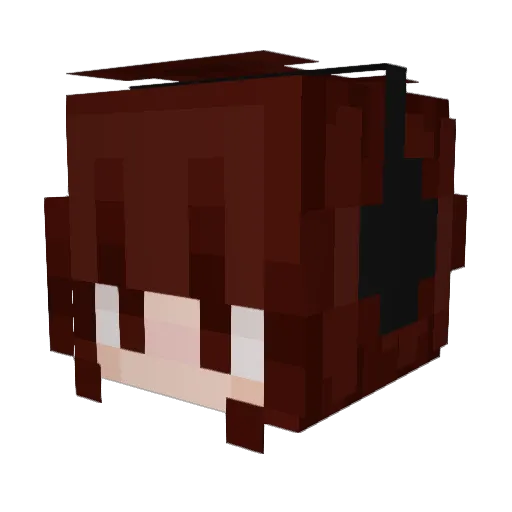 linny1119 Minecraft avatar head, 3D render