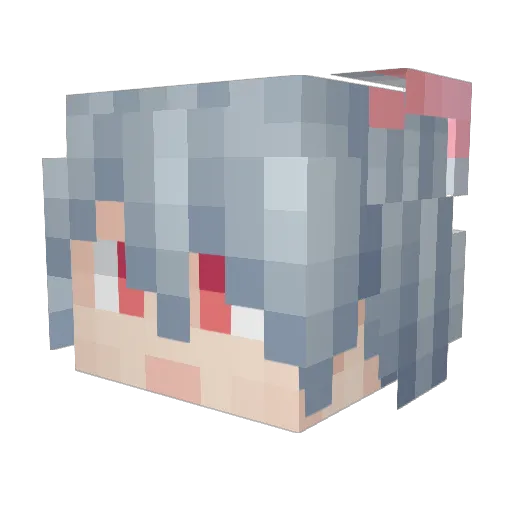 linxiaoqi7 Minecraft avatar head, 3D render