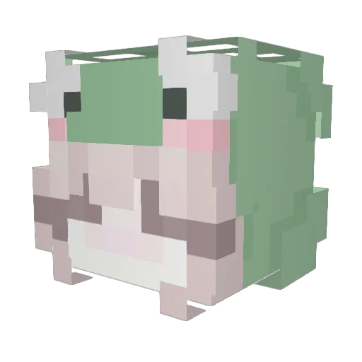 linyu0326 Minecraft avatar head, 3D render