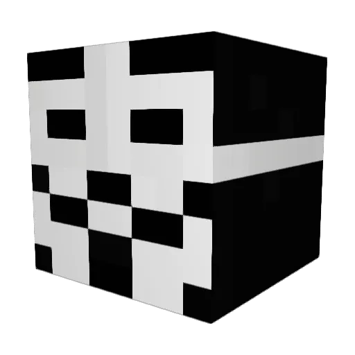 liogiu Minecraft avatar head, 3D render