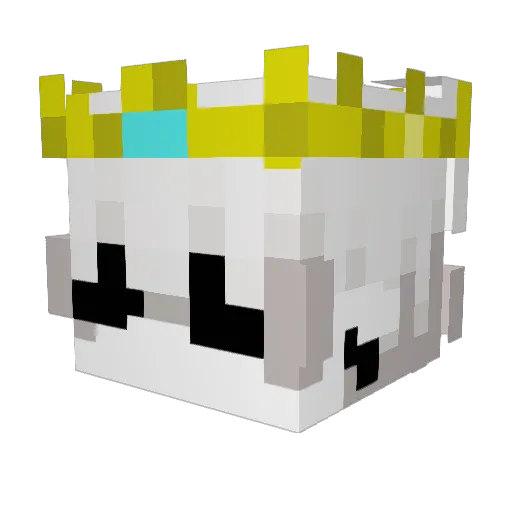 liohero1 Minecraft avatar head, 3D render