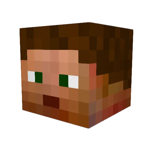 lion101008 Minecraft avatar head, 3D render