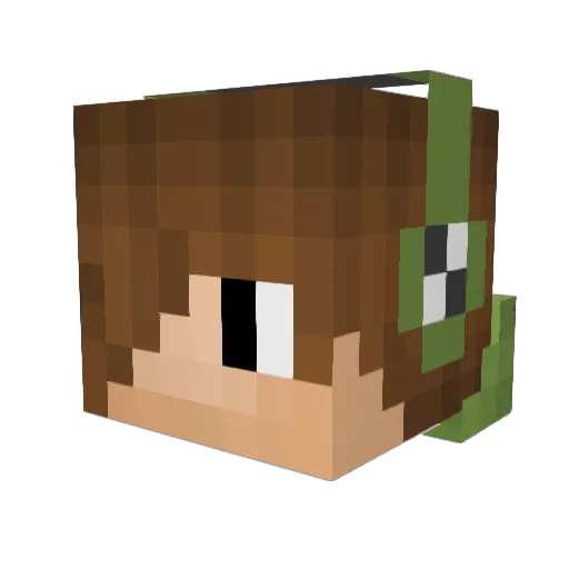 lion28750 Minecraft avatar head, 3D render