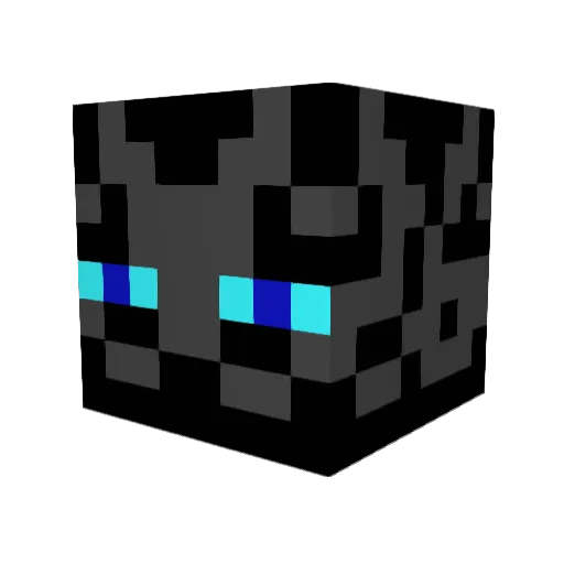 lionEyesRoyal Minecraft avatar head, 3D render
