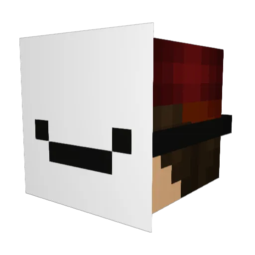 lion_fangs Minecraft avatar head, 3D render