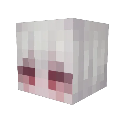 lion_n Minecraft avatar head, 3D render