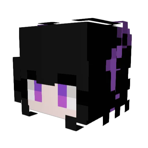 liona0722 Minecraft avatar head, 3D render
