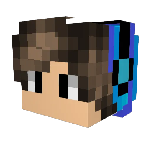 lionghg08 Minecraft avatar head, 3D render
