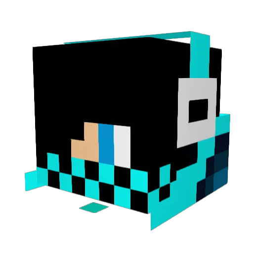 lionxdhd Minecraft avatar head, 3D render