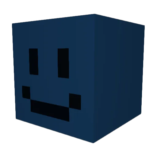 lior1289 Minecraft avatar head, 3D render
