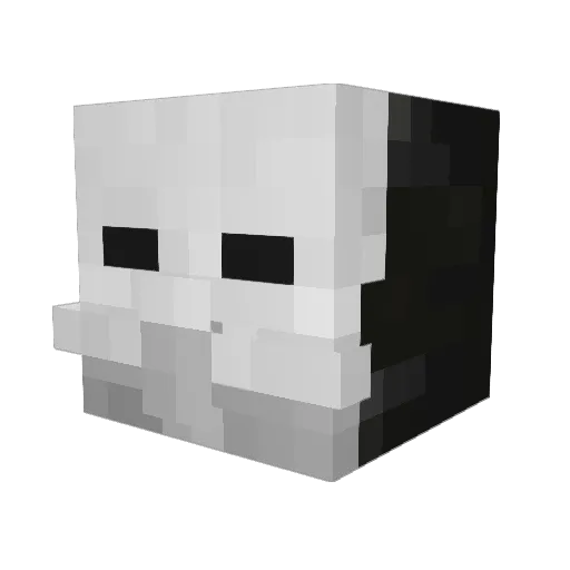liorc19083 Minecraft avatar head, 3D render