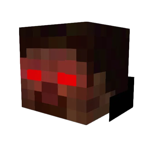 lioxin777 Minecraft avatar head, 3D render