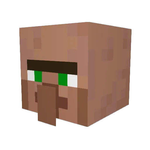 lipe0110 Minecraft avatar head, 3D render
