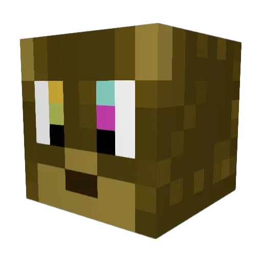 lipe1904 Minecraft avatar head, 3D render