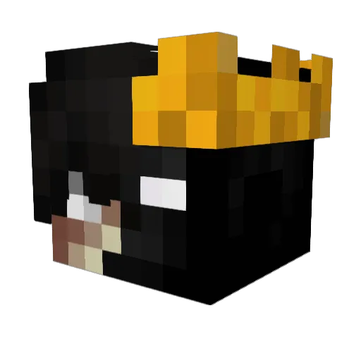 lipeblatant Minecraft avatar head, 3D render