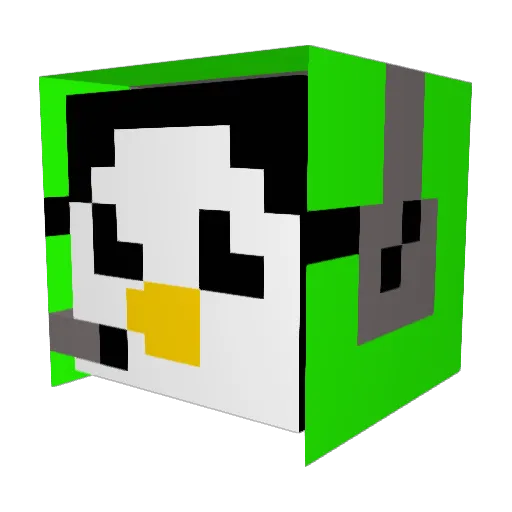 lippsmasta Minecraft avatar head, 3D render