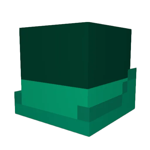 liqxid Minecraft avatar head, 3D render