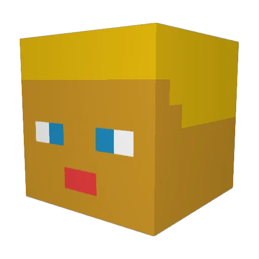 liran_the_pro Minecraft avatar head, 3D render