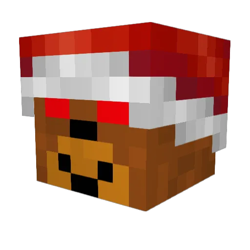 lirpex Minecraft avatar head, 3D render