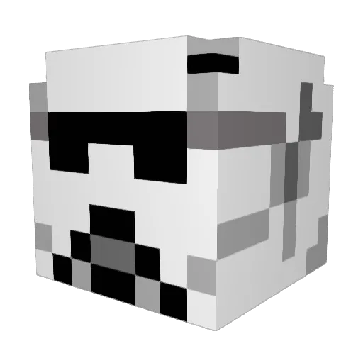 lisabug95 Minecraft avatar head, 3D render