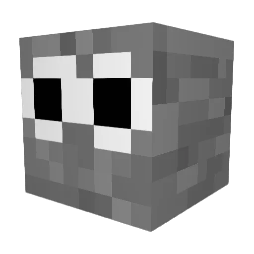 lisalill Minecraft avatar head, 3D render