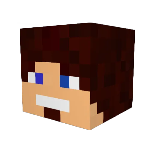 lisasturge78 Minecraft avatar head, 3D render