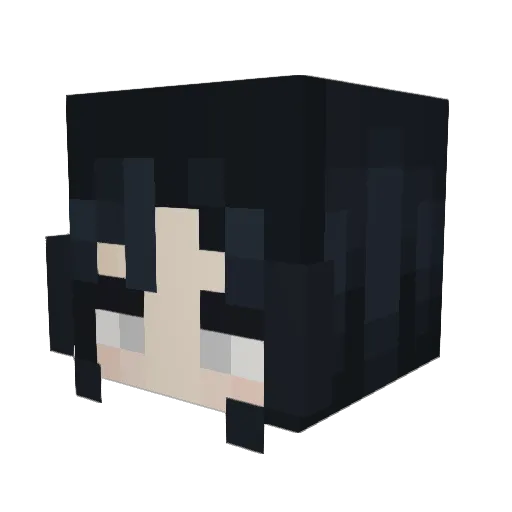 listini Minecraft avatar head, 3D render