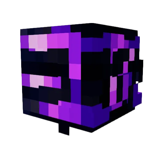 literallyamy Minecraft avatar head, 3D render
