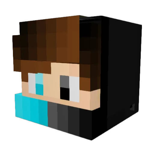lithi409 Minecraft avatar head, 3D render