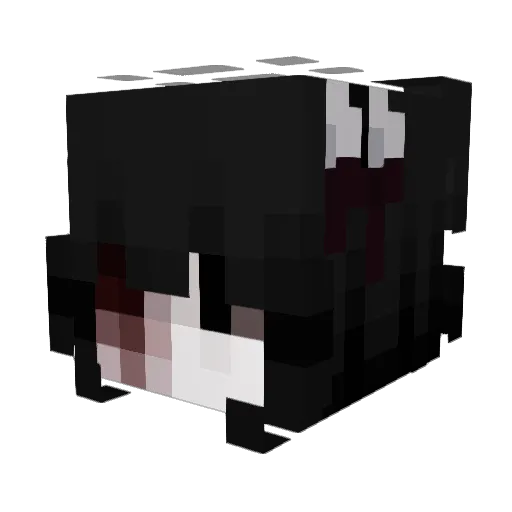 litowomongole Minecraft avatar head, 3D render