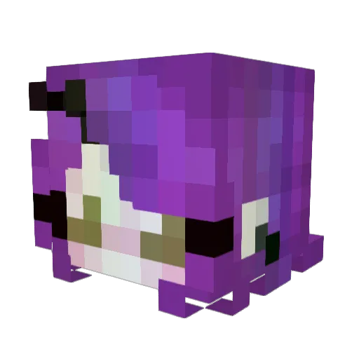 littl3_dragon Minecraft avatar head, 3D render