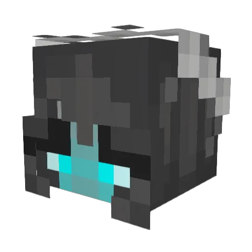 littlcrazy Minecraft avatar head, 3D render