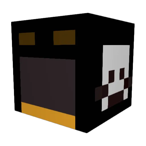 littleZ8381 Minecraft avatar head, 3D render