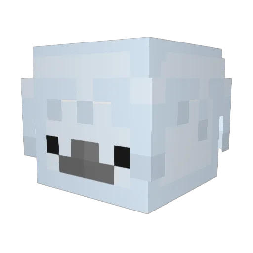 little_29 Minecraft avatar head, 3D render