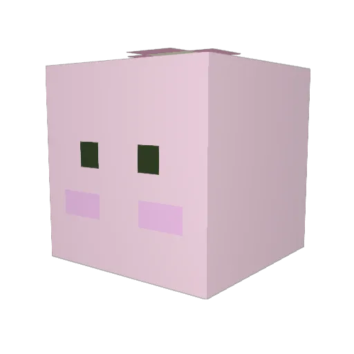 little_monkey10 Minecraft avatar head, 3D render